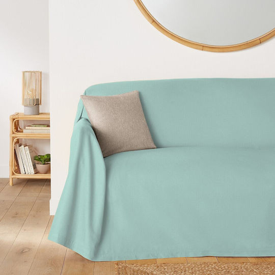 La Redoute Interieurs Sofa Throw 250x250cm Brown