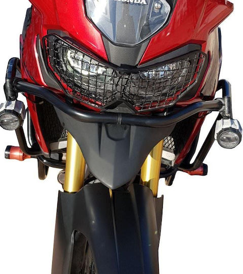 Φτερό Μπροστινού Τροχού Μοτοσυκλέτας για Honda Africa Twin CRF1000L Μαύρο