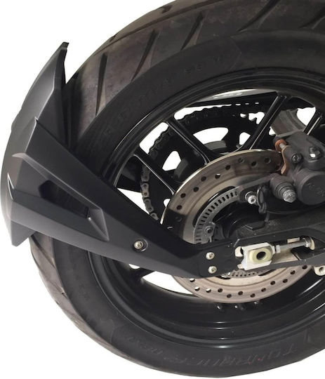 Φτερό Πίσω Τροχού Μοτοσυκλέτας για Triumph Tiger 800 Μαύρο
