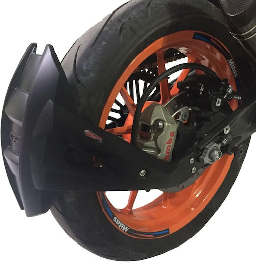 Φτερό Πίσω Τροχού Μοτοσυκλέτας για KTM DUKE / 250 Duke Μαύρο