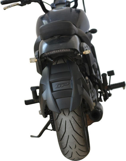 Aripă Spate Roată Motocicletă pentru Kawasaki Vulcan Negru 1buc