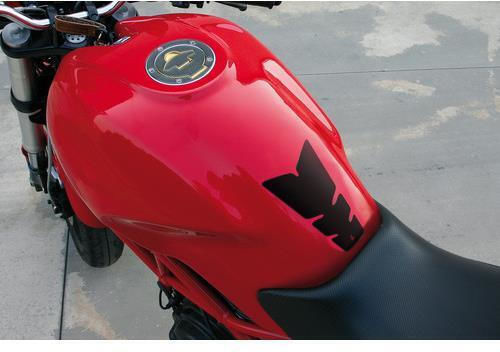 Moto Discovery Αυτοκόλλητο Προστατευτικό Ρεζερβουάρ Μαύρο