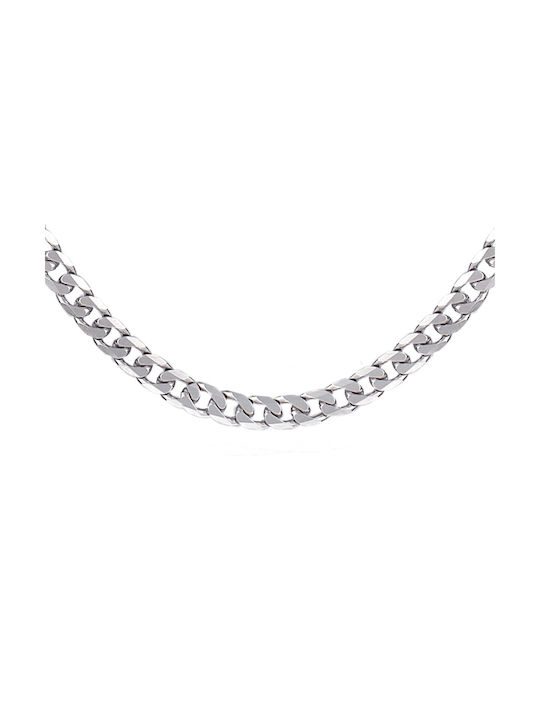 Silver Chain Neck Thin Thickness 5.6mm and Length 60cm