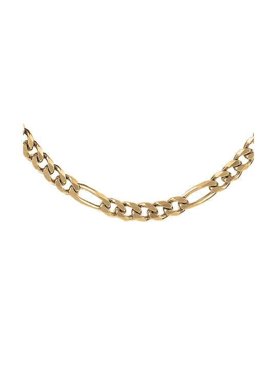 Silver Chain Neck Gold-plated Thin Thickness 5.6mm and Length 60cm