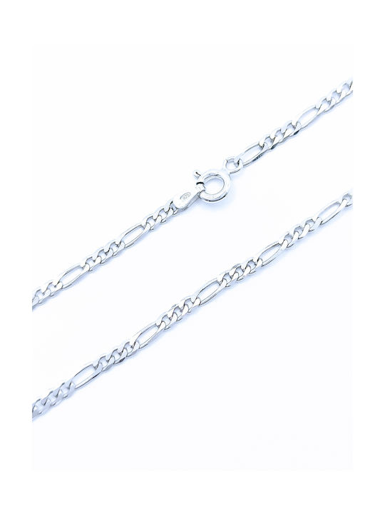 PS Silver Argintie Lănțișor Mână Subțire Grosime 2.65mm și Lungime 22cm