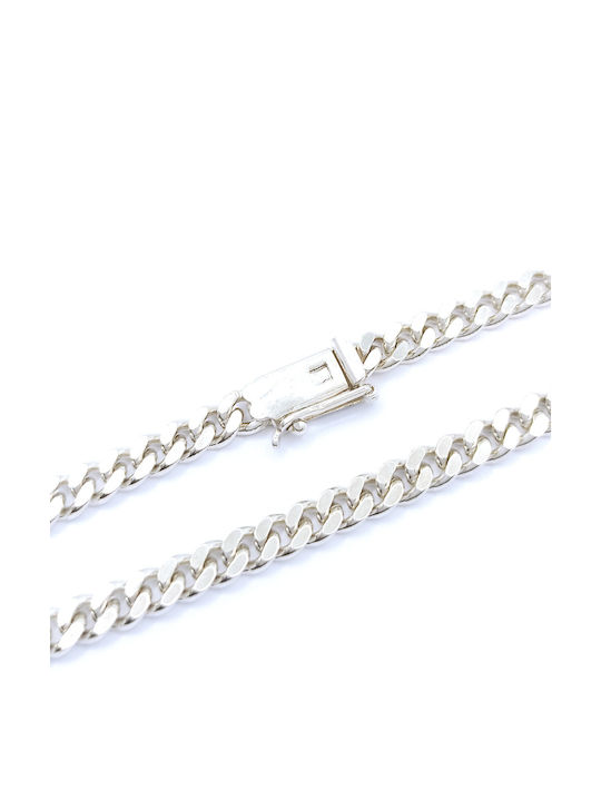 PS Silver Silver Chain Hand Thin Thickness 5.2mm and Length 20.3cm