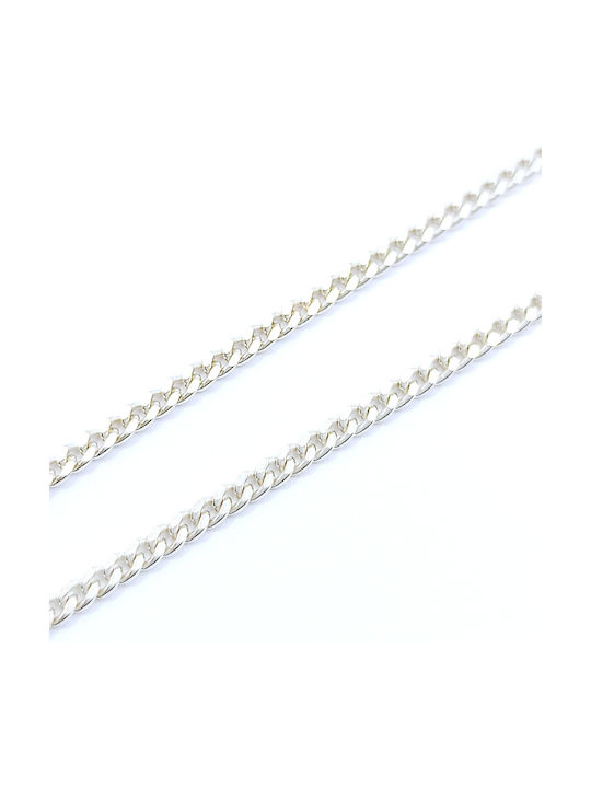 PS Silver Silver Chain Neck Thin Thickness 2.35mm and Length 55cm