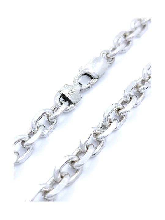 PS Silver Silver Chain Neck Thin Thickness 2mm and Length 56cm