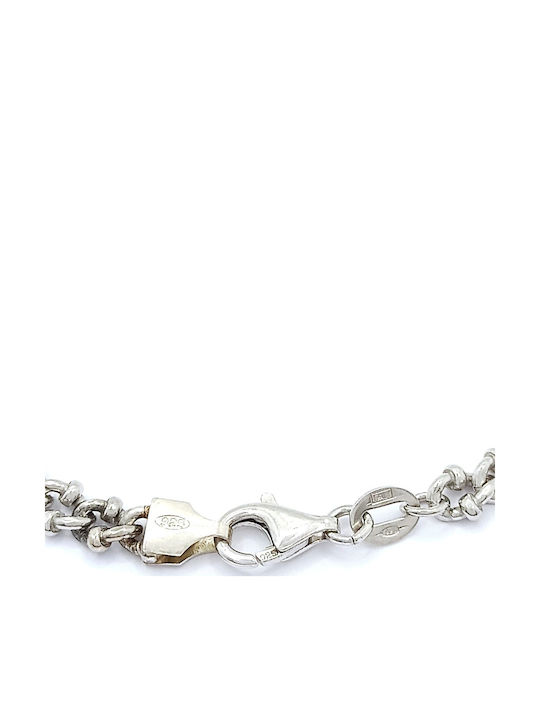 PS Silver Silver Chain Neck Thin Thickness 5.8mm and Length 41.5cm