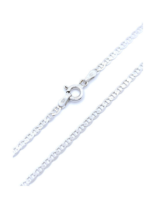 PS Silver Silver Chain Neck Thin Thickness 2.5mm and Length 60cm