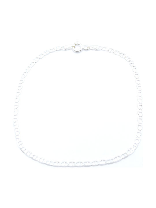 PS Silver Silberne Kette Hand mit einer Länge von 19cm