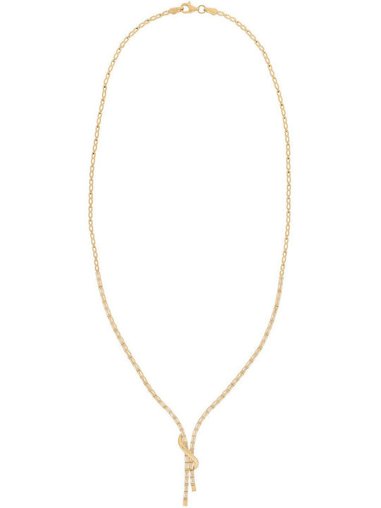Vitopoulos Set with Necklace , Earrings & Bracelet from Gold 14K