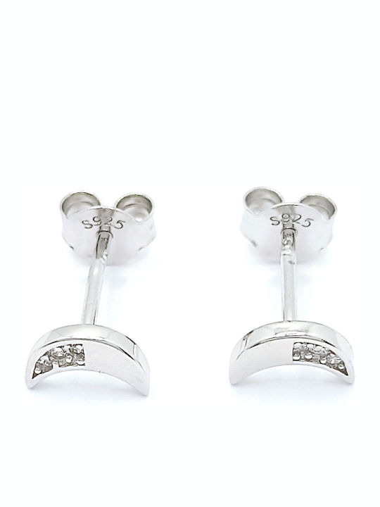 PS Silver Set mit Halskette & Ohrringe aus Silber mit Steinen