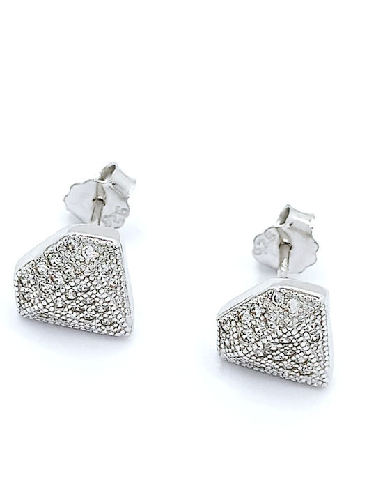 PS Silver Set mit Ohrringe & Anhänger aus Silber mit Steinen