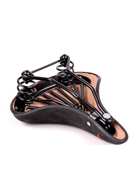 Black Bicycle Saddle Retro