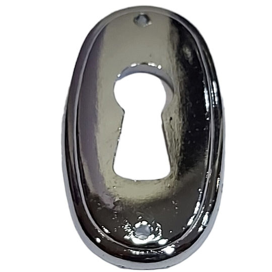 Rosette - Door Escutcheon Furniture Silver