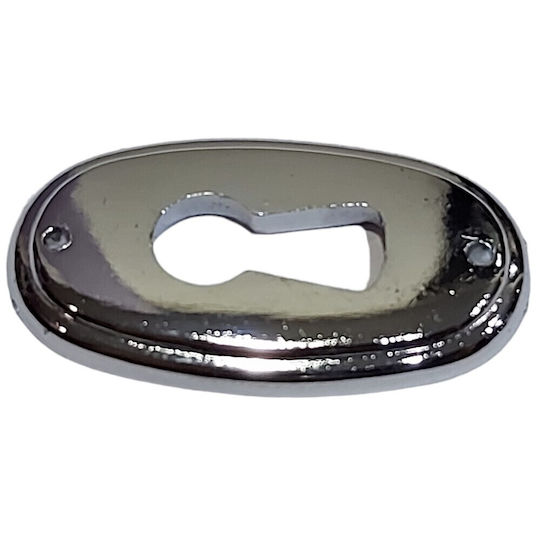Rosette - Door Escutcheon Furniture Silver