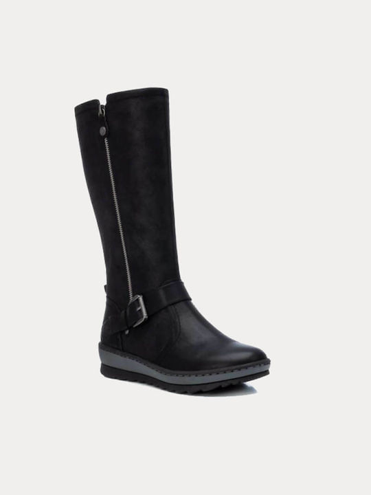 Refresh Women's Boots with Zipper Black