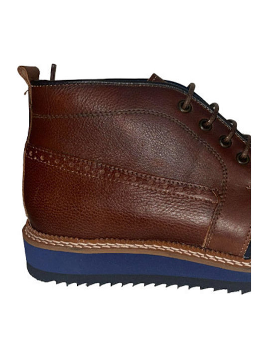 Leather Tabac Brown Men's Boots