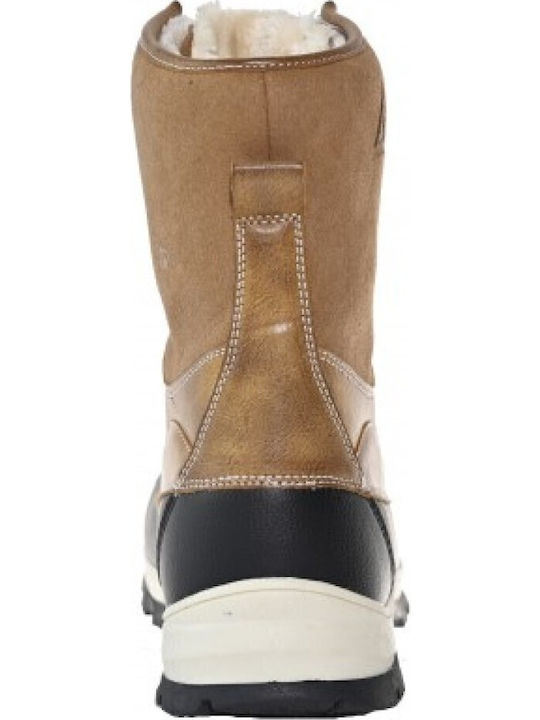 Beige Men's Boots Waterproof