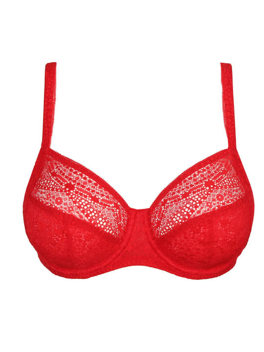 Primadonna Minimizer Minimizer Bra without Padding Underwire Red