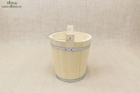 Decorative Bucket Garden Wooden DINS0024