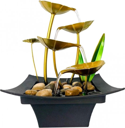 Fountain with LED Light 20.5x20.5x28.5cm 982154