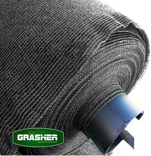 Grasher Ε-125 Rectangular Shade Net Gray in Roll 1x50m 120gr/m²
