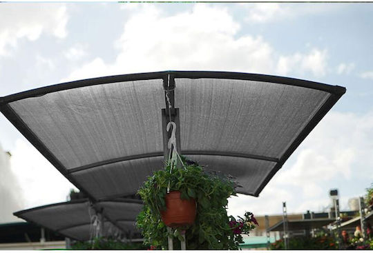 Grasher Ε-125 Rectangular Shade Net Gray in Roll 1x50m 120gr/m²