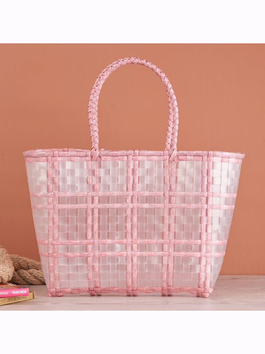 Fullah Sugah Geantă De Plajă Din Material Textil Roz