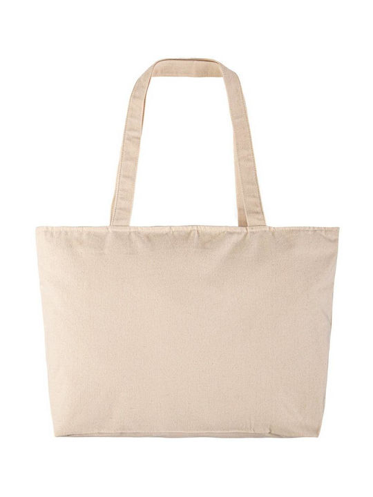 Βαμβακερή Τσάντα για Ψώνια σε Λευκό χρώμα