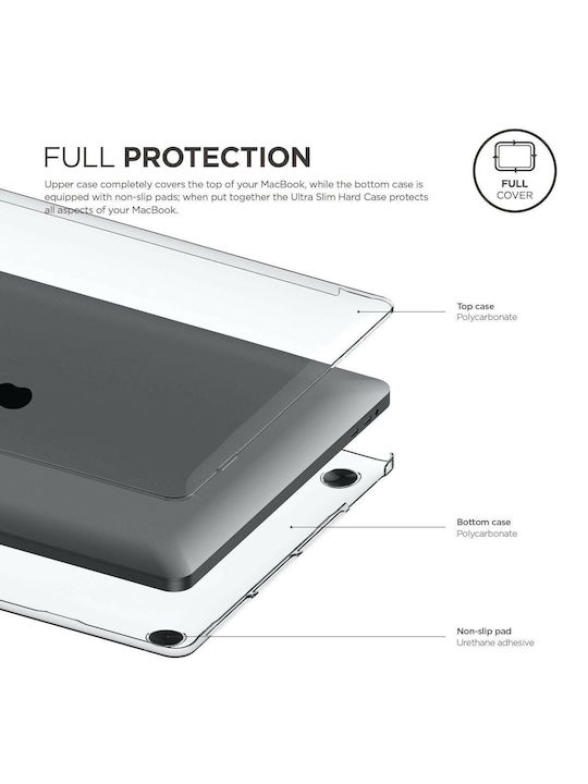 Wiwu iShield Ultra Thin Κάλυμμα Laptop Macbook Air Pro 2016 13.3" Διάφανη Wiwu iShield Ultra Thin Κάλυμμα Laptop Macbook Air Pro 2016 13.3" Διάφανη
