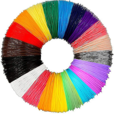 PLA 3D Printer Filament 1.75mm Multicolour 0.615kg