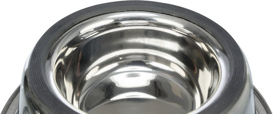 Trixie Stainless Steel Food Bowl for Dog & Cat 2 x 250ml 17cm