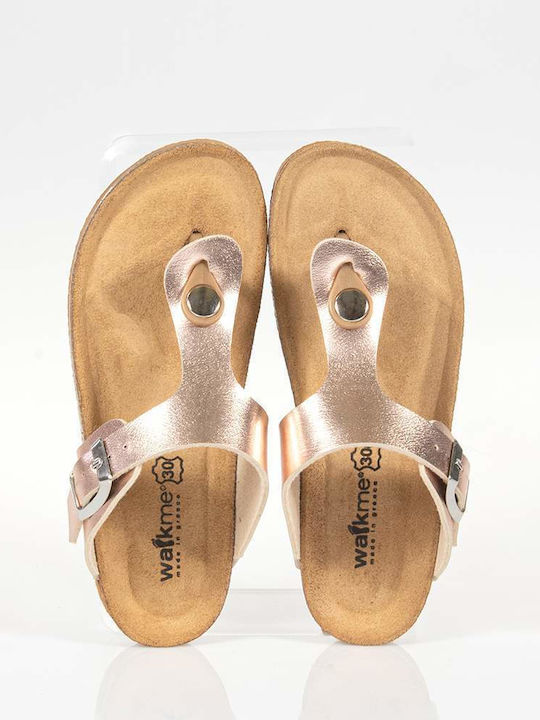 Walk Me Παιδικά Πέδιλα Anatomic Gold