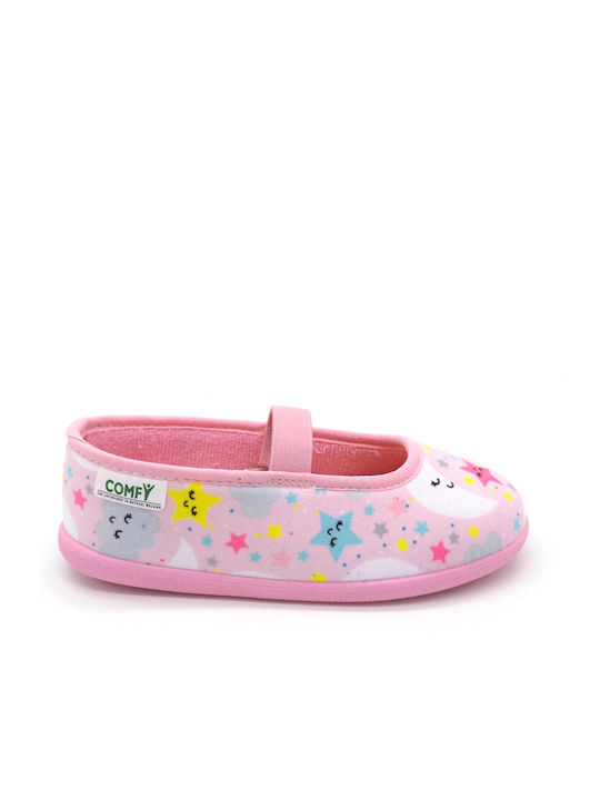 Comfy Anatomic Girls Anatomic Closed-Toe Slippers Comfy Sicile Pink