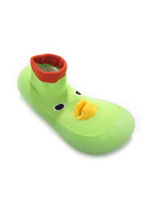 Bubble Bobble Kids Boys Closed-Toe Slippers Green