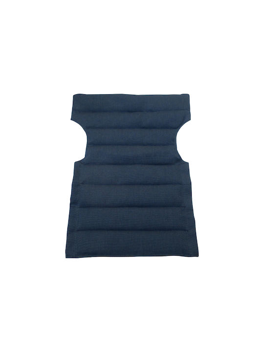 Politishome Director Chair Fabric Blue 45x79cm