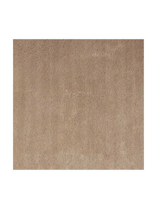 Soft Teppich Rechteckig Zottelig Beige