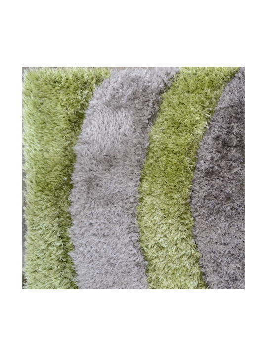 Unique Rug Rectangular Green