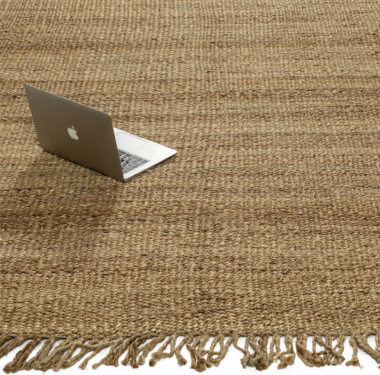 Mumbai Abr31 Summer from Jute with Fringes Beige