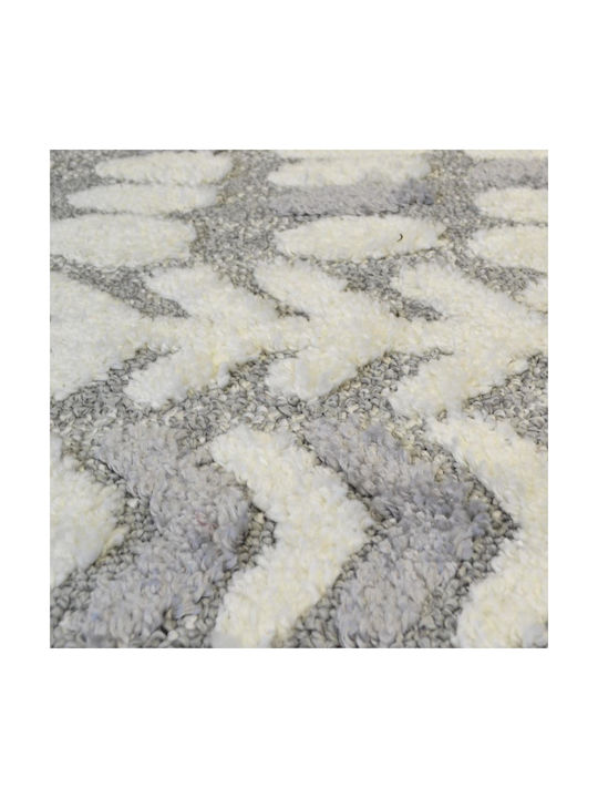 Castello Rug Rectangular Grey Light