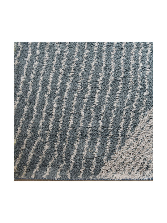 Soft Rug Rectangular Blue