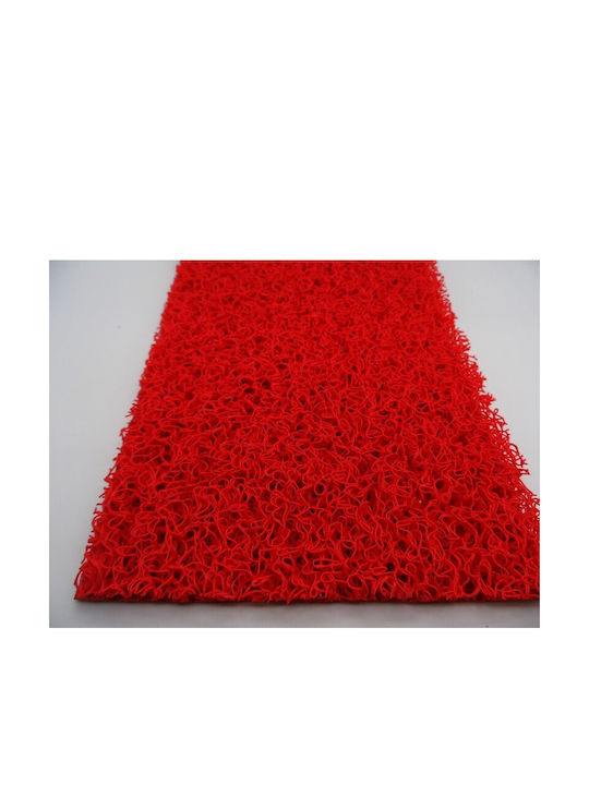 Non-Slip Doormat Red Cut to Size / Custom Size 120cm Width