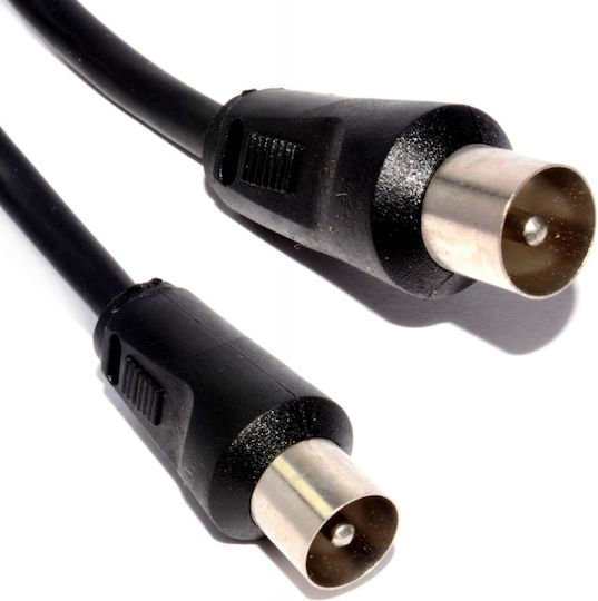 Antenna Cable Coax male - Coax male Black 1.5m (NB6001MM) 1pcs
