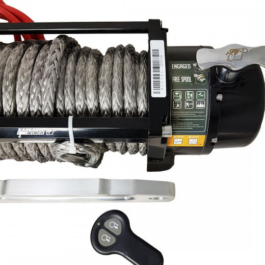 Electric 4x4 Car Winch 12V with Towing Capacity 5443kg