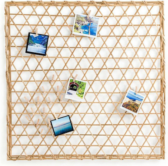 La Redoute Interieurs Wandrahmen mit Beigem Holzrahmen 70x70 La Redoute Interieurs Wandrahmen mit Beigem Holzrahmen 70x70