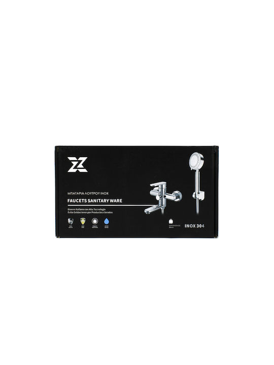 Amestecare Baterie Dus Inox Argintiu