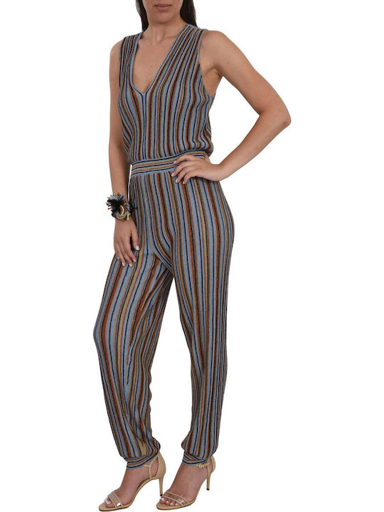 Relish Women's Sleeveless Jumpsuit Multicolour