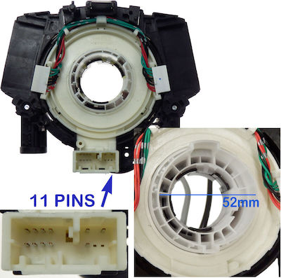 Σπιράλ Αερόσακου Αυτοκινήτου Nissan Qashqai 06-10